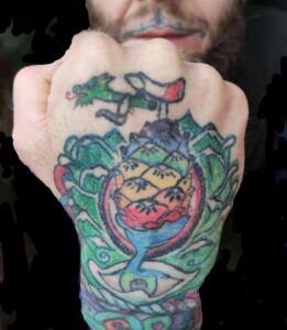 Tattoo, tätowiert, Bodysuit, ganzkörper Tattoo, inked, Tattoobody, Körperkunst, Kult, subkultur, am ganzen Körper tätowiert,